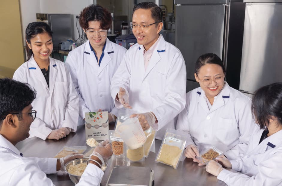 He turns food waste into nutrition – and sources of healing
