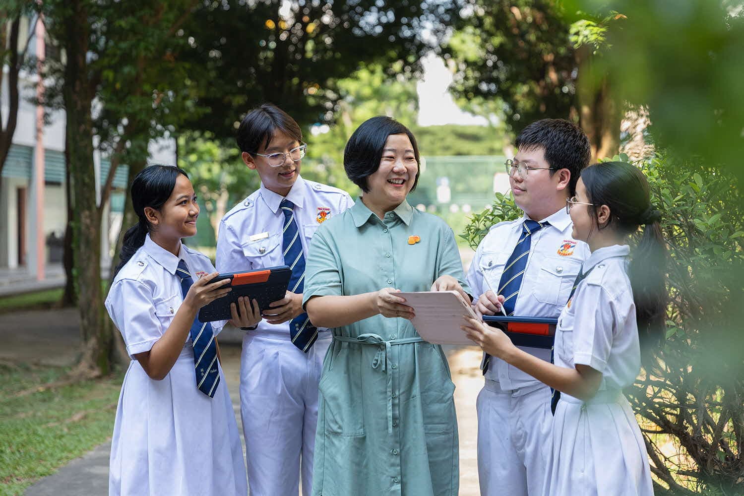 She builds confidence in ways that get students talking