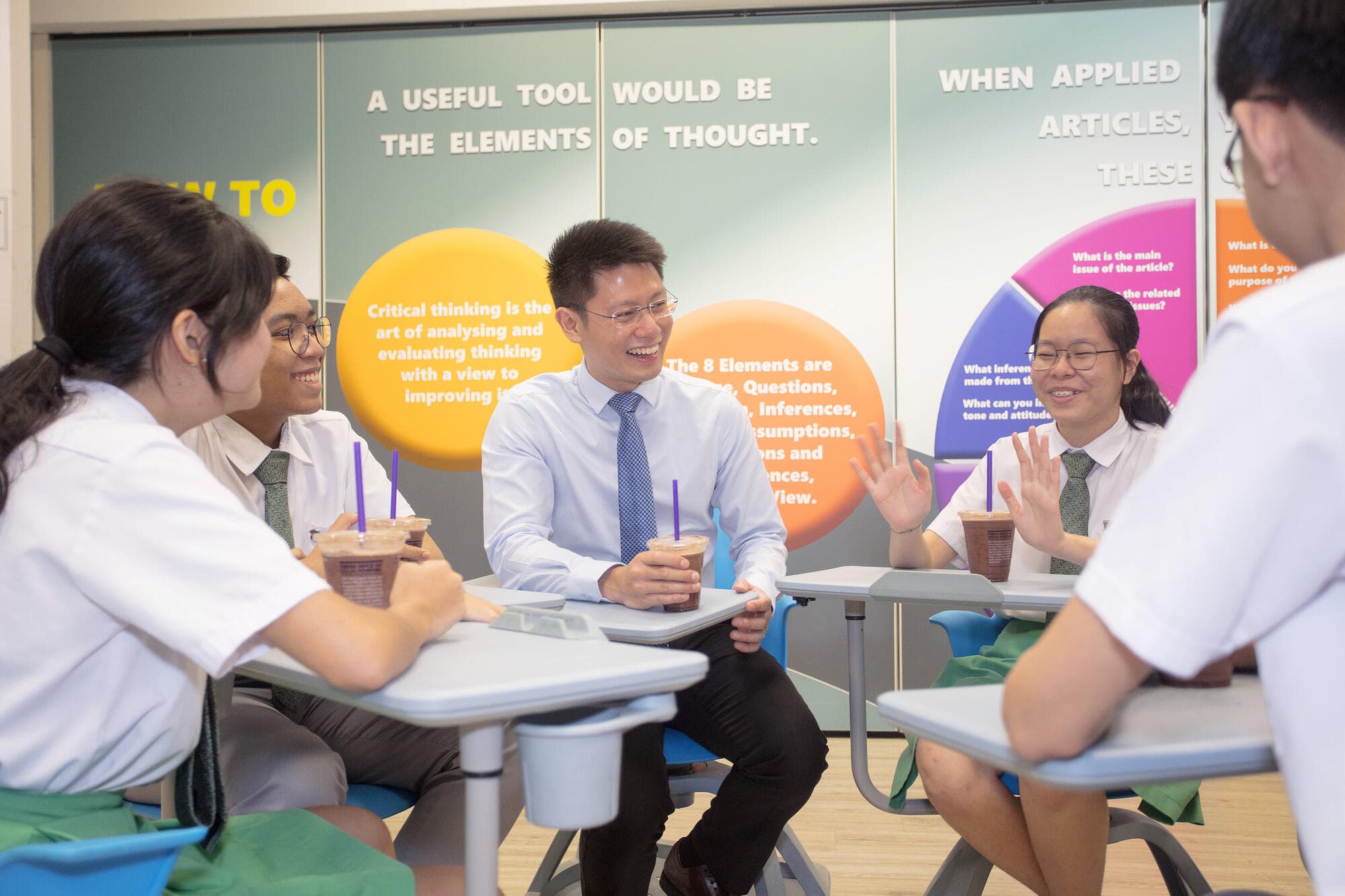 A caring society starts in the classroom