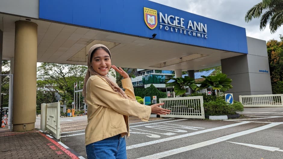 After JC, she takes the polytechnic route to nurse her healthcare dreams