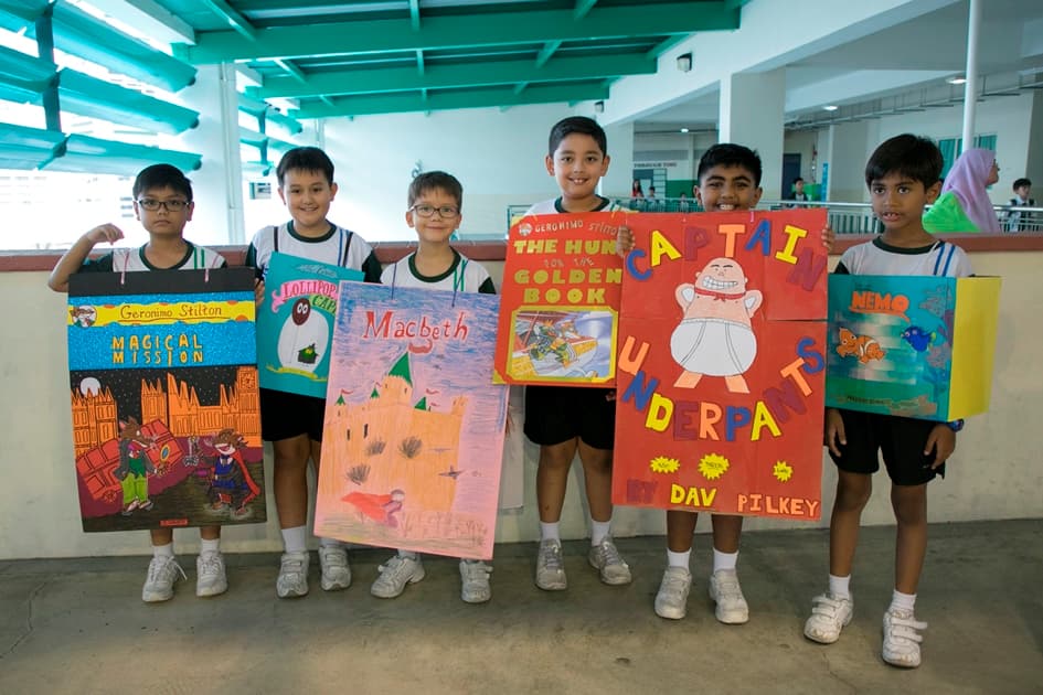 Encouraging kids to read at St. Stephen’s School