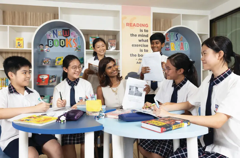 Her speciality? Building confidence beyond the classroom