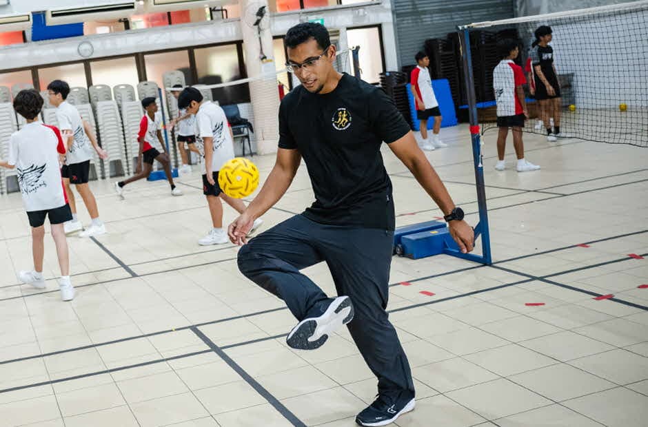 How a PE Teacher went from sepak takraw newbie to coach of the sport