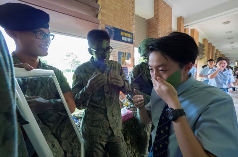 In Pictures: Total Defence Day at Deyi Secondary School