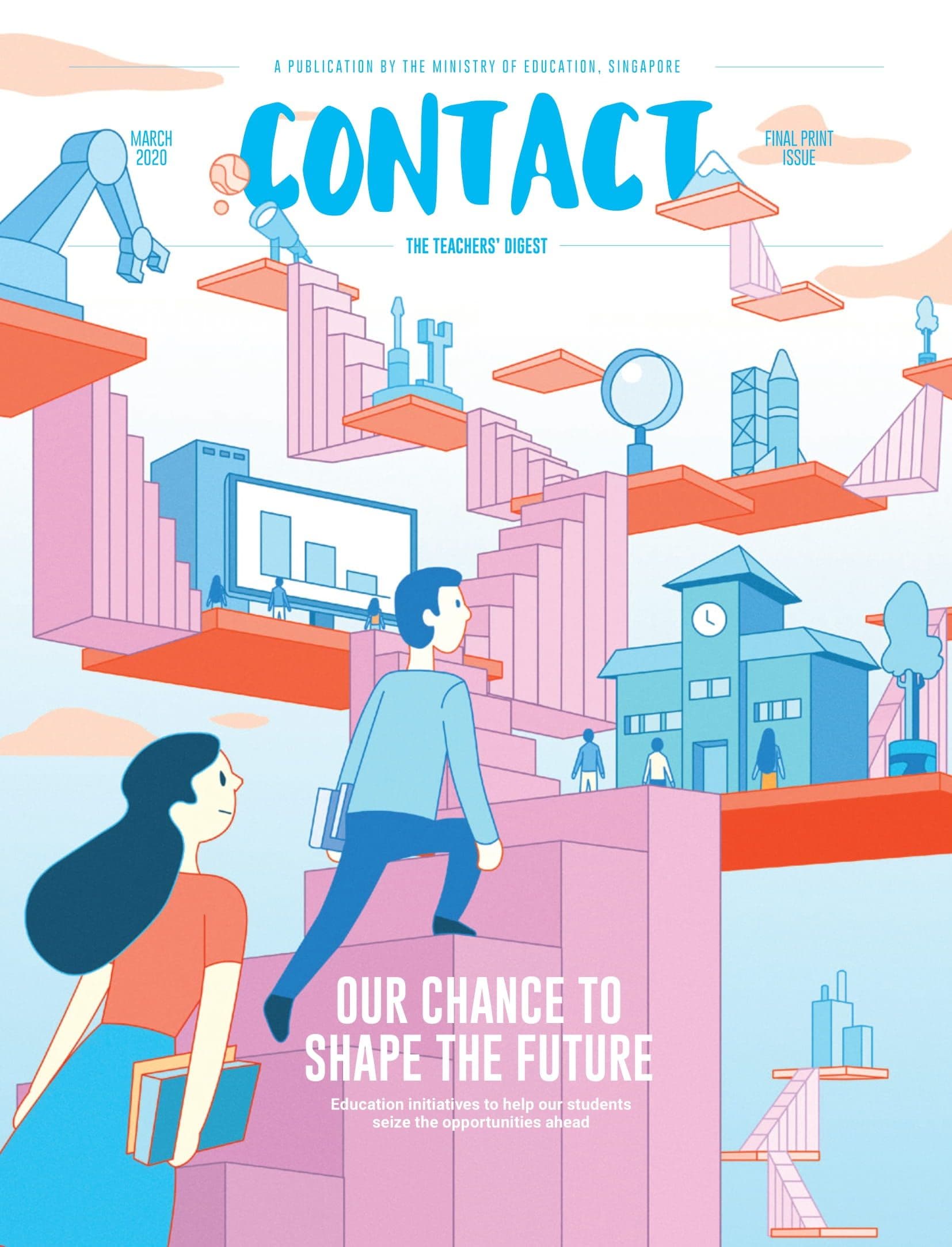 Looking back: Past issues of Contact magazine