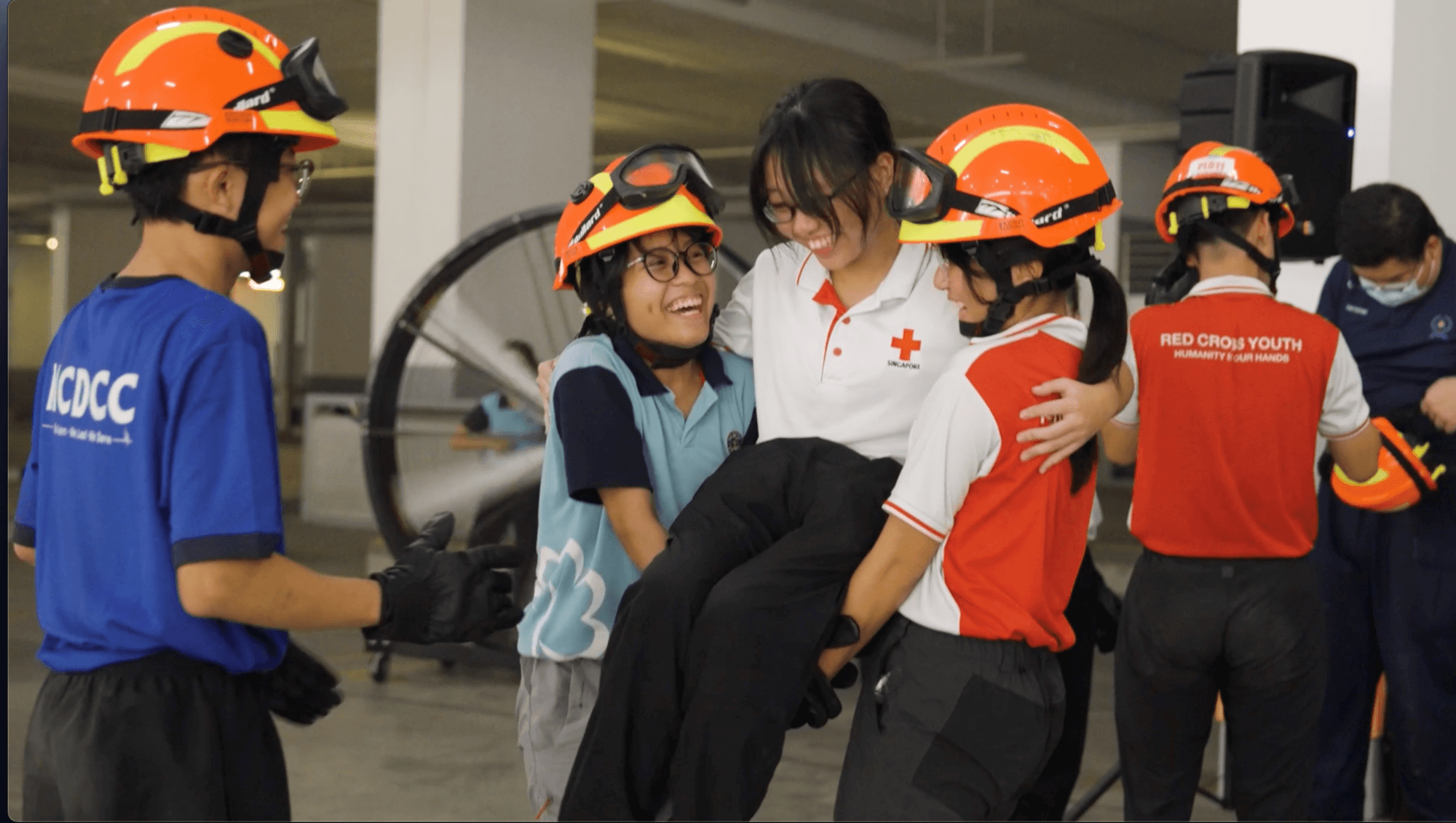 Watch: Students from 10 CCAs gathered for one massive camp