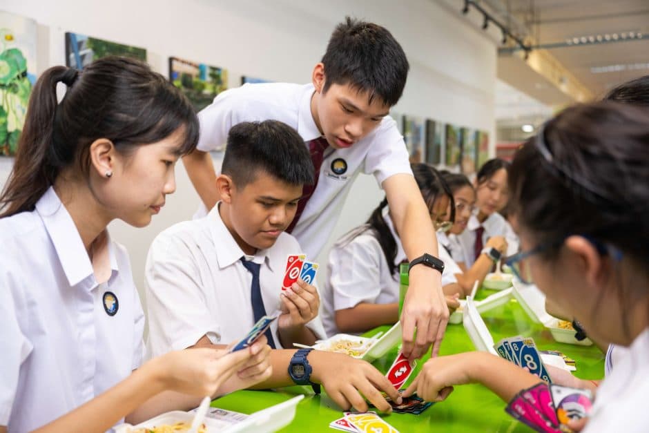 These two schools share more than just a side gate
