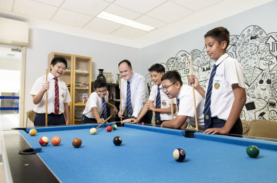 This discipline master makes connections before corrections