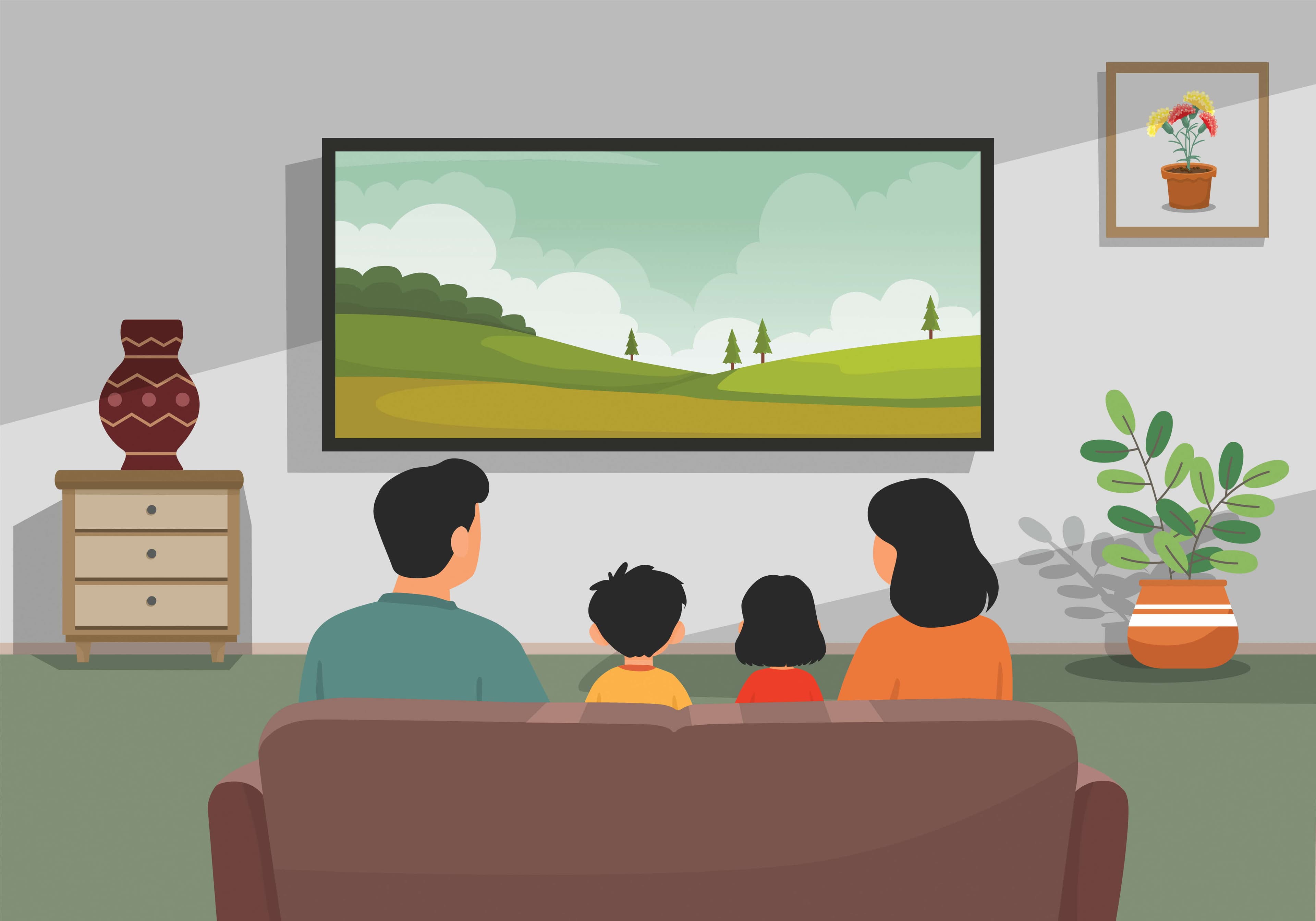 This teacher makes screen time part of family time, with clear boundaries