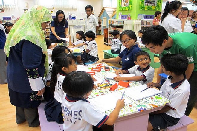 Volunteering in School