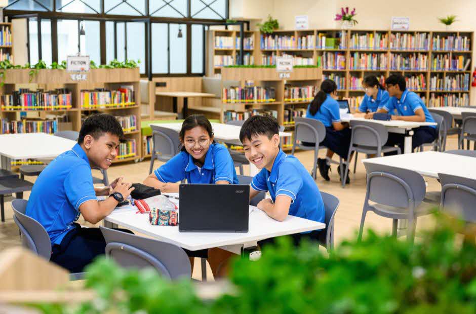 Api School Library From silence to synergy: New school library spells new ways to learn ...