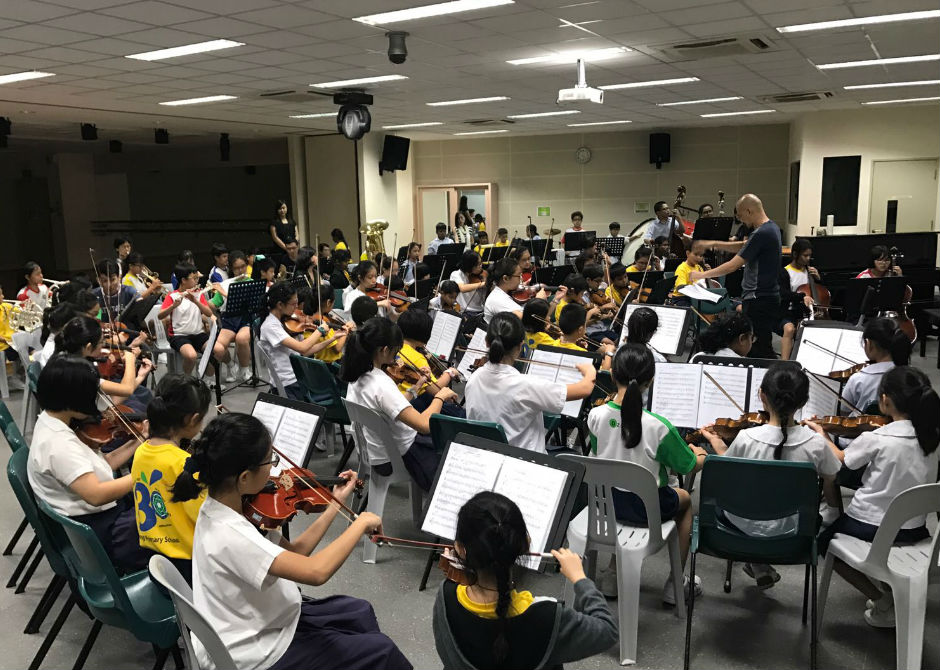 The Junior Orchestra is an extension of the Learning for Life Programme at Dazhong Primary, which focuses on Arts Education for all students. 

(Photo credit: Dazhong Primary School)