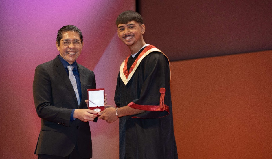 His third choice course at ITE connected him to the first choice field of robotics 2