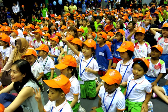 Over 1,500 children from some 150 pre-schools will take part in the “Start Small Dream Big” project. 