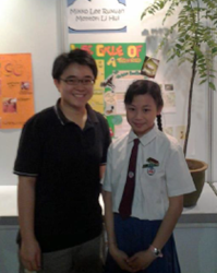 mikko with young scientist mentor ms mok