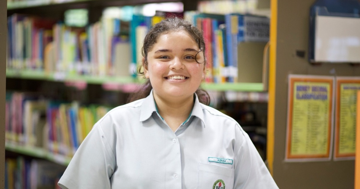 Azraa binte Shah Mohiuddin’s familiarity with her secondary school is a big reason she wants to progress to Secondary 5, instead of ITE.