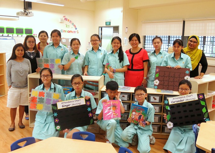 The MOE Kindergarten @ Sengkang Green hopes to continue partnering schools in future.