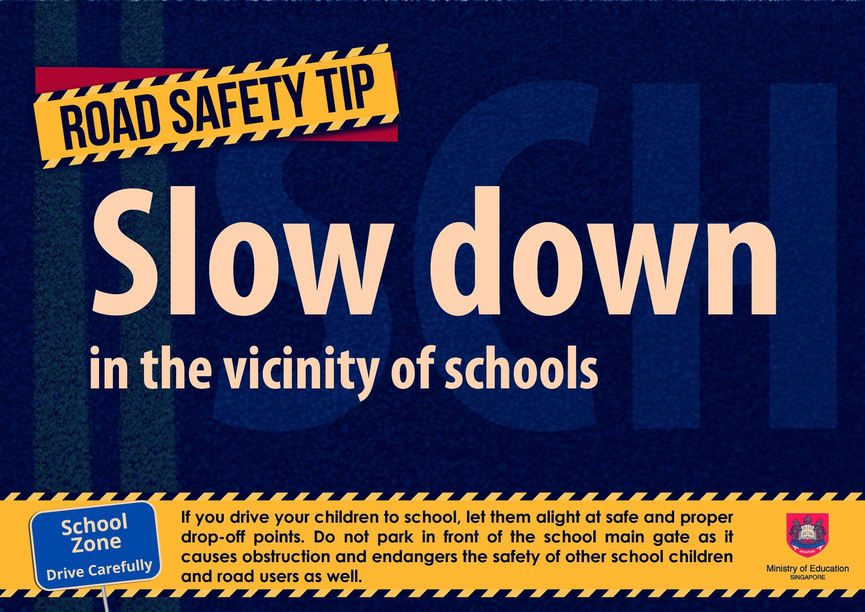 Slow Down in the Vicinity of Schools
