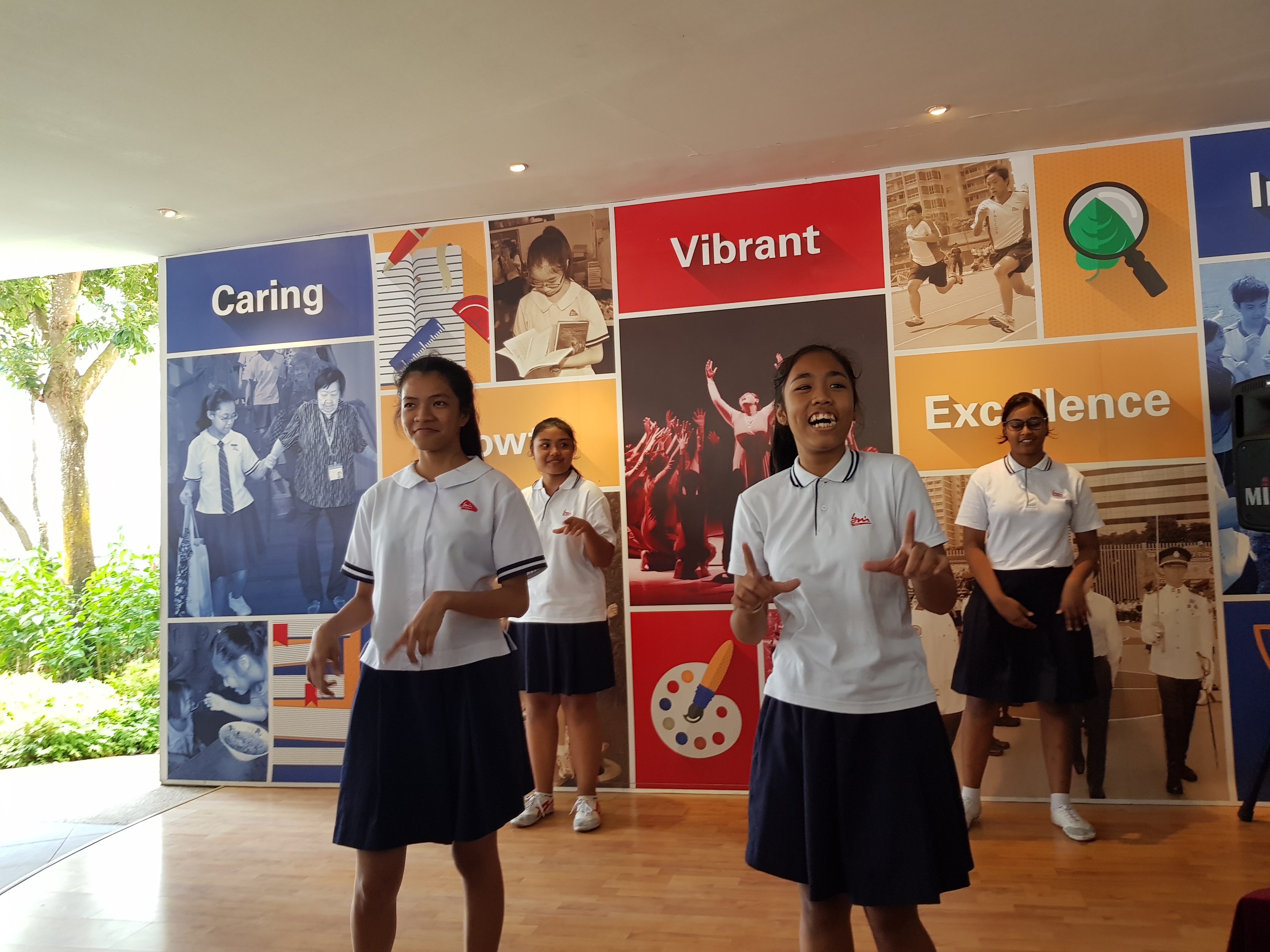 Budding performers wowing their schoolmates at the Talent Corner weekly performances.

Photo credit: Bukit Merah Secondary School
