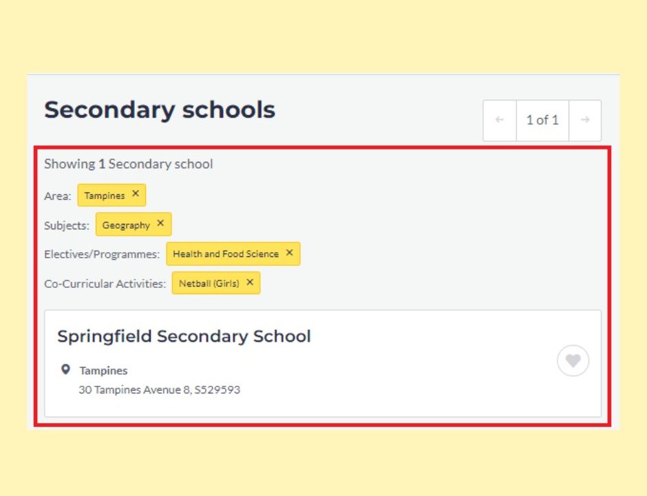 Time to make your school choices MOE’s SchoolFinder directory can help 7