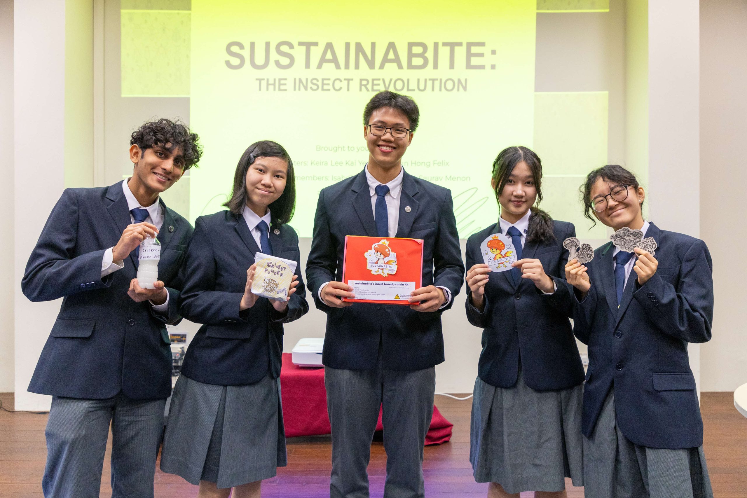 Harnessing sustainable solutions from insects, fungi, and fish