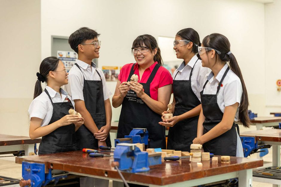 She teaches them ‘not just to look but also to see’ 