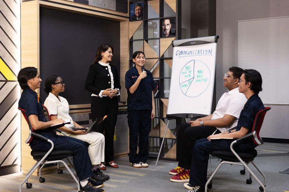 She tailors lessons to her students’ trades and traits  