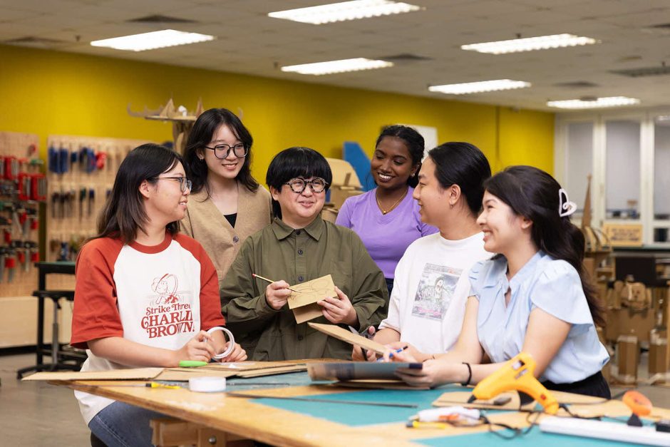 This artist-lecturer designs hope and confidence in her students 